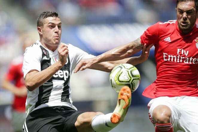 „Benfica“ - „Juventus“ rungtynių akimirka | Scanpix nuotr.
