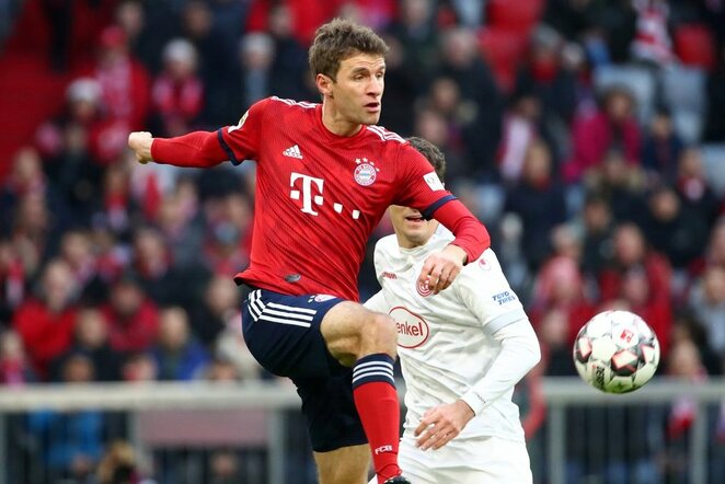 „Bayern“ – „Dusseldorf“ rungtynių akimirka  | Scanpix nuotr.
