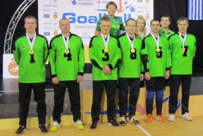 Lietuvos golbolo rinktinė | vilniuslions.lt nuotr.