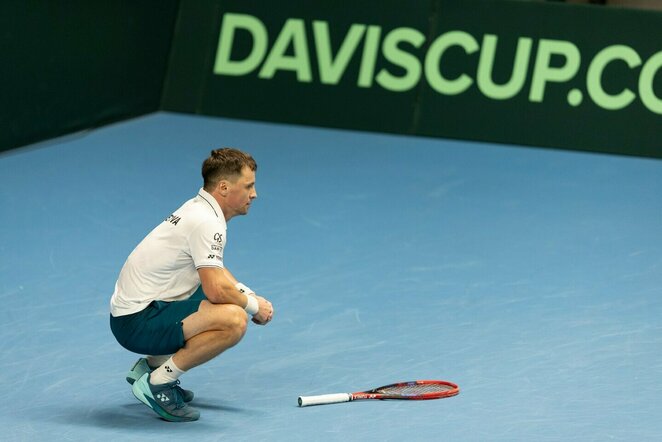 Ričardas Berankis prieš Sabą Purtseladzę | Sauliaus Čirbos nuotr.