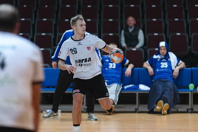 „Varsos-Stronglaso“ ataka | Lietuvos rankinio lygos nuotr.