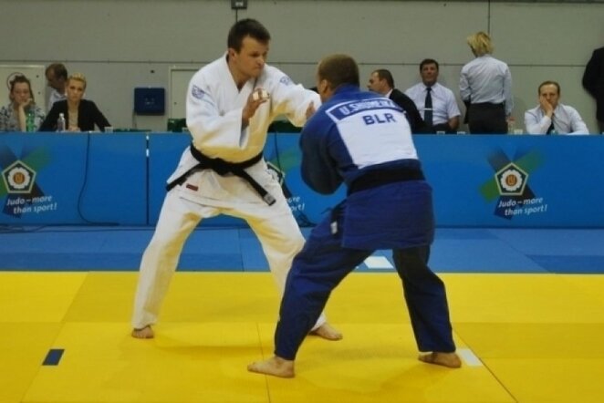 Žilvinas Lekavičius (kairėje) | judoclubbanga.lt nuotr.