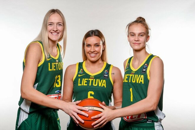 Lietuvos moterų krepšinio rinktinės fotosesija | Fotodiena nuotr.