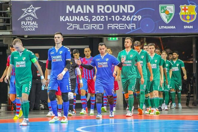 Kauno Žalgirio futsalo komanda | zalgiris.lt nuotr.