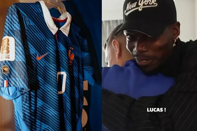 Kyliano Mbappe marškinėliai ir Paulio Pogbos vizitas | Stop kadras