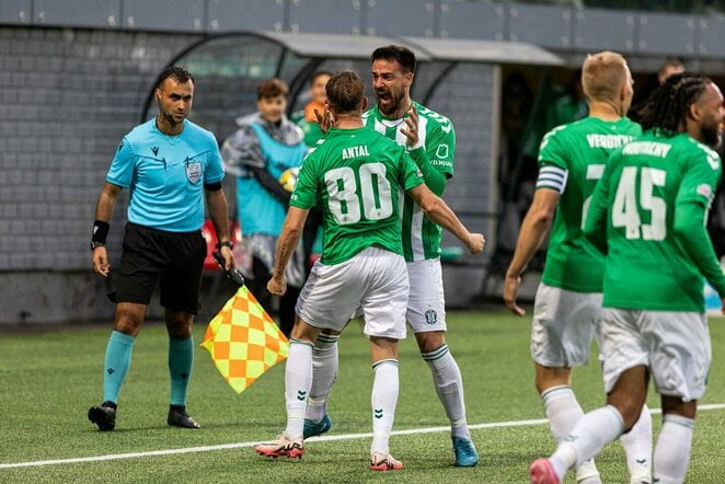 „Žalgiris“ – „Hamrun Spartans“ rungtynių akimirka | Pauliaus Peleckio / BNS foto nuotr.