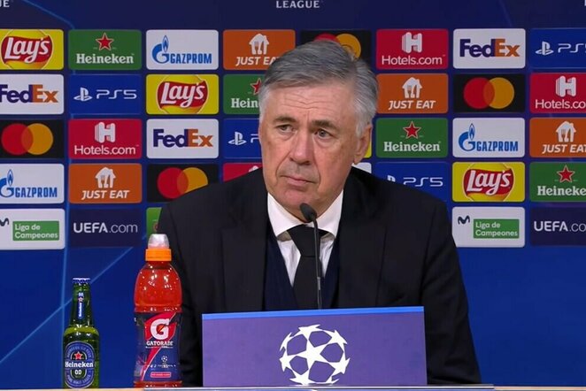 Carlo Ancelotti | Youtube.com nuotr.