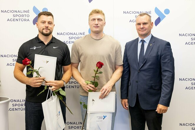 Mantas Jusis ir Mykolas Alekna | S.Čirbos nuotr.