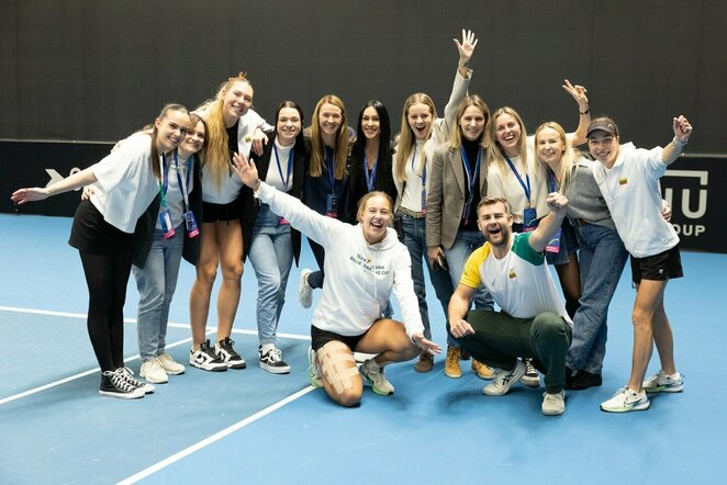 Billie Jean King taurės turnyras Vilniuje | Sauliaus Čirbos nuotr.