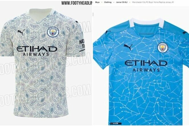 „Man City“ marškinėliai | „Twitter“ nuotr.