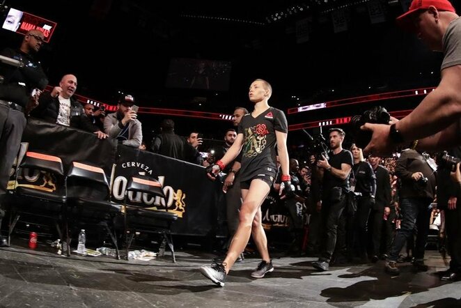 Rose Namajunas prieš Joanną Jedrzejczyk | Scanpix nuotr.