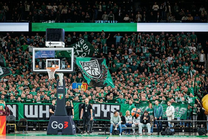 „Žalgiris“ – „Fenerbahče“ rungtynių akimirka | Eriko Ovčarenko / BNS foto nuotr.