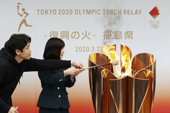 Olimpinė ugnis | Scanpix nuotr.