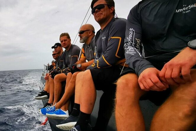 „Ambersail 2“ treniruotėje | Organizatorių nuotr.