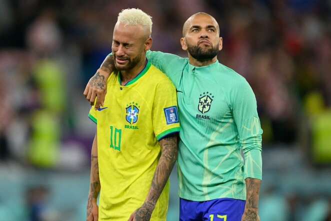 Neymaras ir Dani Alvesas | Scanpix nuotr.
