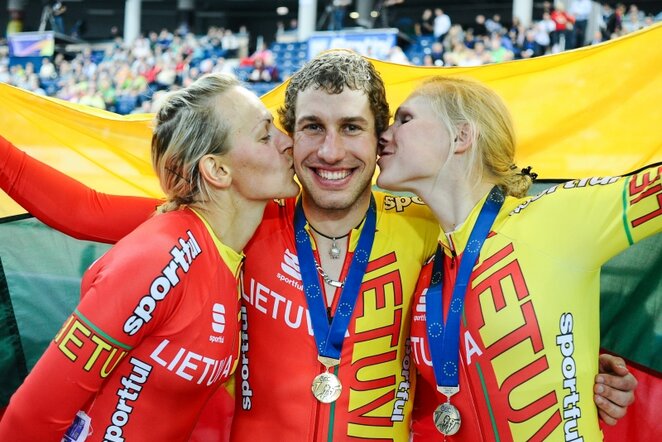Simona Krupeckaitė, Gediminas Bagdonas ir Aušrinė Trebaitė ir  | Fotodiena/Roberto Dačkaus nuotr.