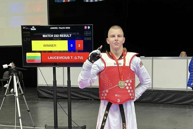 Tadas Laucevičius („Taekwon-do Klaipėda“ nuotr.) | „Facebook“ nuotr.