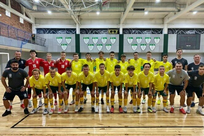 Lietuvos U-19 futsal rinktinė | lff.lt nuotr.