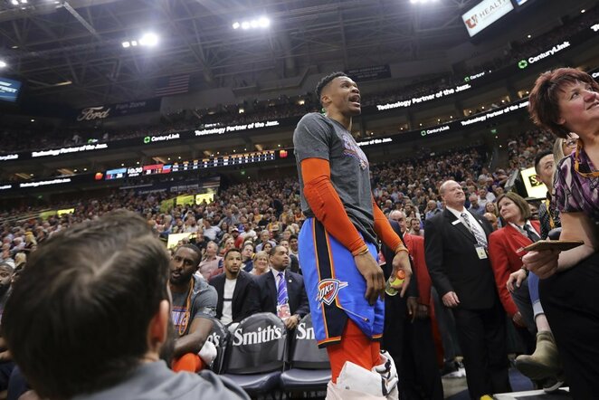 Russellas Westbrookas | Scanpix nuotr.