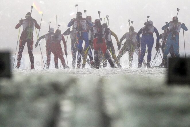 Biatlonas| AP/Scanpix nuotr.