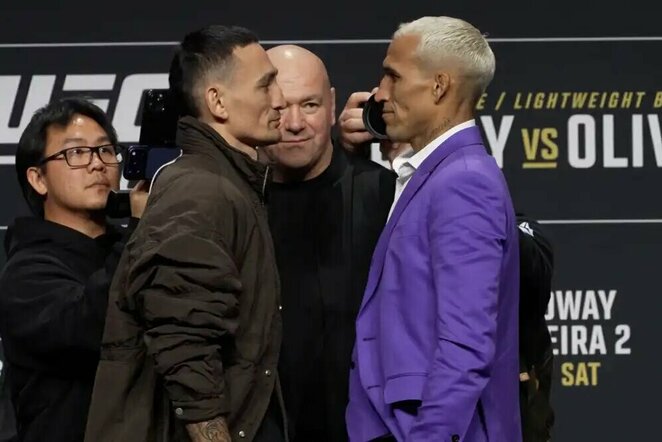 Maxas Holloway ir Charlesas Oliveira | Organizatorių nuotr.