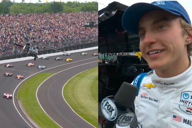 Lenktynių akimirka ir Deividas Malūkas | „Stop“ kadras