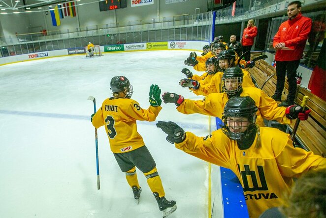 Rungtynių akimirka | hockey.lt nuotr.