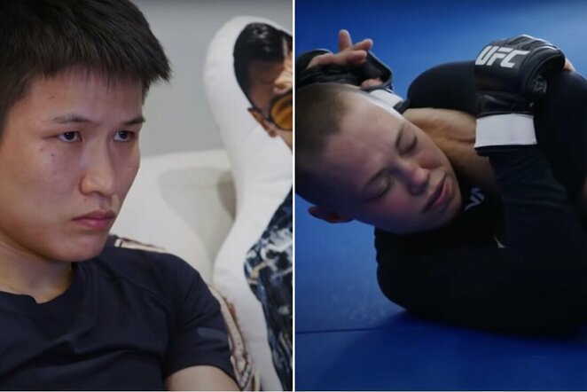 Weili Zhang ir Rose Namajunas | „Stop“ kadras