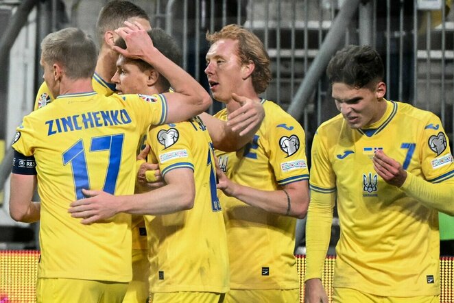 Ukrainos futbolo rinktinė | Scanpix nuotr.