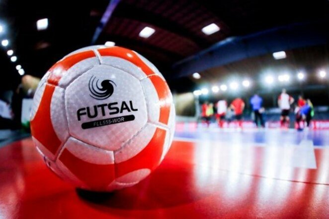 Futsal kamuolys Stop kadras