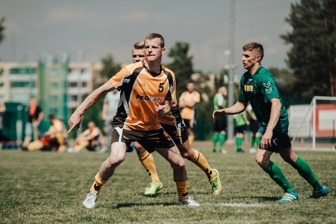 Lietuvos mažojo futbolo čempionato rungtynių akimirkos iš Varėnos etapo | Organizatorių nuotr.