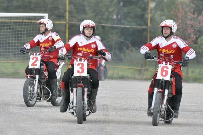 „Mildos“ motobolininkai | „Facebook“ nuotr.