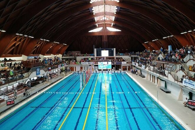 Pasaulio plaukimo su pelekais taurės etapas Vengrijoje | Organizatorių nuotr.