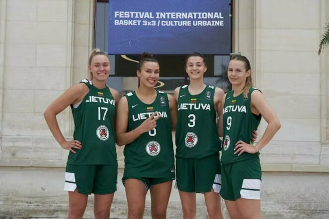 Lietuvos moterų 3x3 krepšinio rinktinė | FIBA nuotr.