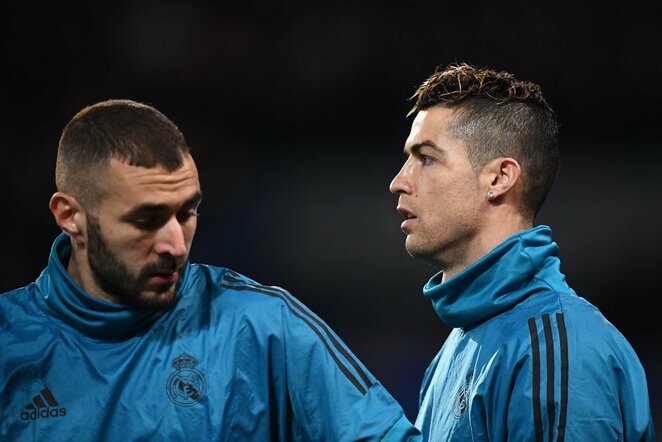 Karimas Benzema ir Cristiano Ronaldo | Scanpix nuotr.