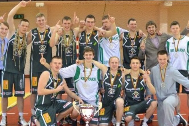 Trakų klubas į NKL pateko laimėjęs RKL pirmenybes (KKtrakai.lt nuotr.)