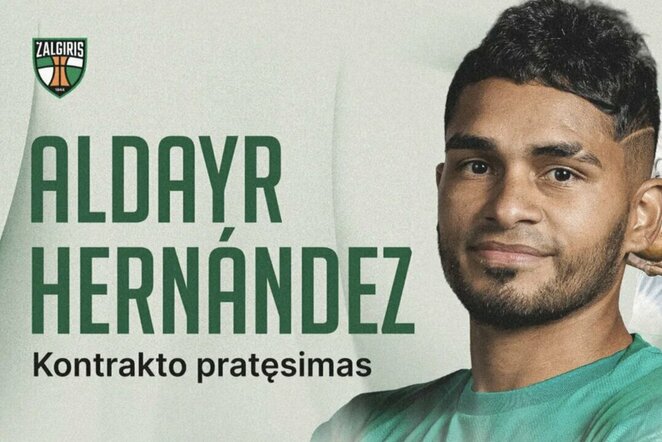 Aldayras Hernandezas | Organizatorių nuotr.