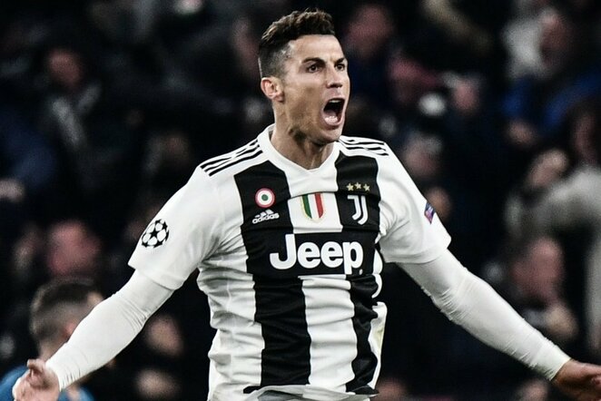 4. Cristiano Ronaldo – iš „Real“ į „Juventus“ 2018 m. Perėjimo suma: 117 mln. eurų. Perėjimo suma, įvertinus infliaciją: 118,78 mln. eurų. | Scanpix nuotr.