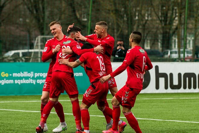 „Panevėžio“ ekipa | BNS/Arno Strumilos nuotr.