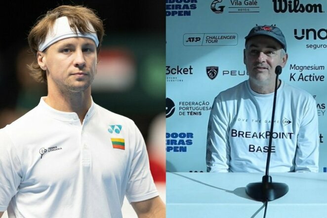 Ričardas Berankis ir Janas De Wittas | BNS nuotr.