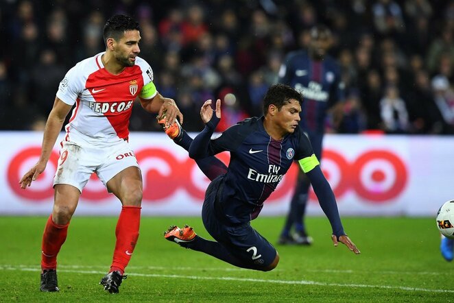 PSG – „Monaco“ rungtynių akimirka | Scanpix nuotr.