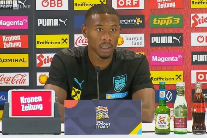 Davidas Alaba | „Stop“ kadras