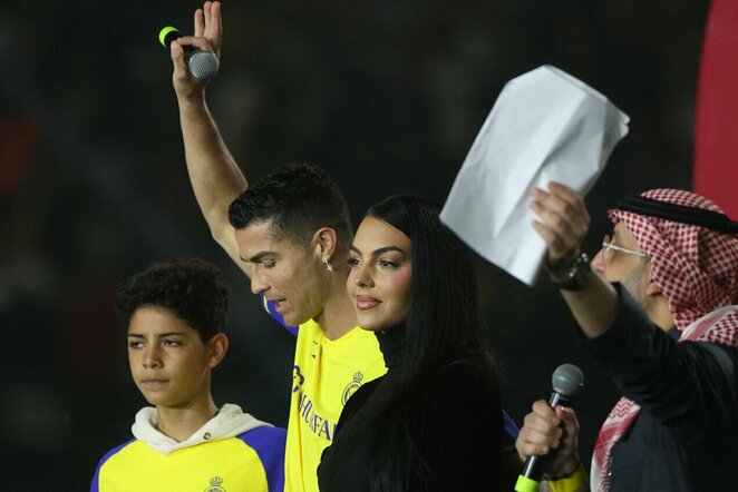 Cristiano Ronaldo ir Georgina Rodriguez | Scanpix nuotr.