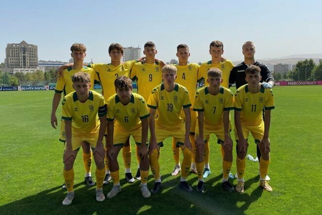 Lietuvos U-19 futbolo rinktinė | lff.lt nuotr.