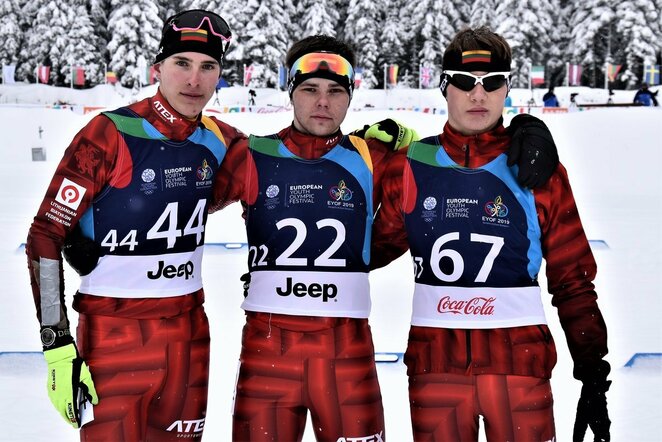 Darius Dinda, Romualdas Aleksandrovas ir Gytis Mikoliūnas | LTOK nuotr.