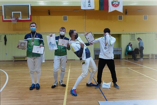 Vyrų varžybų prizininkai | Organizatorių nuotr.