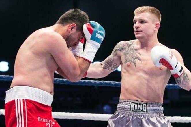 Evaldo Petrausko ir Kakha Avetisiani dvikova | Juliaus Kalinsko / BNS foto nuotr.