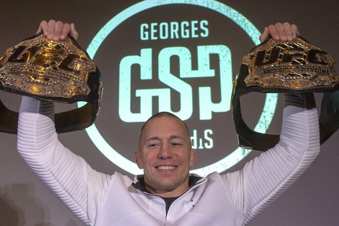 George'as St-Pierre'as | Scanpix nuotr.