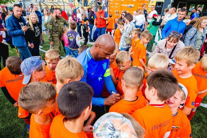 Nyderlandų futbolo legendos apsilankys Lietuvoje | Organizatorių nuotr.