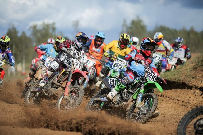 Lietuvos motociklų kroso čempionato etapas Utenoje | Organizatorių nuotr.